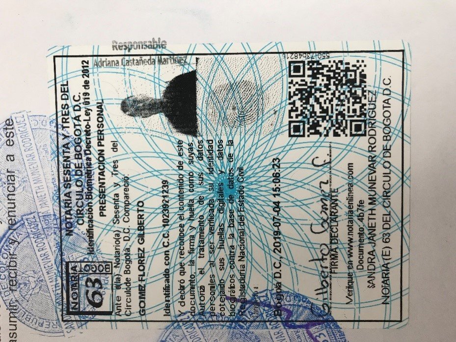 Inicio DILIGENCIA DE RECONOCIMIENTO
